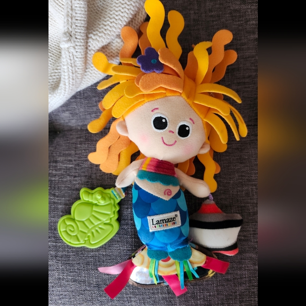 Lamaze Sensory Mermaid Stroller Toy